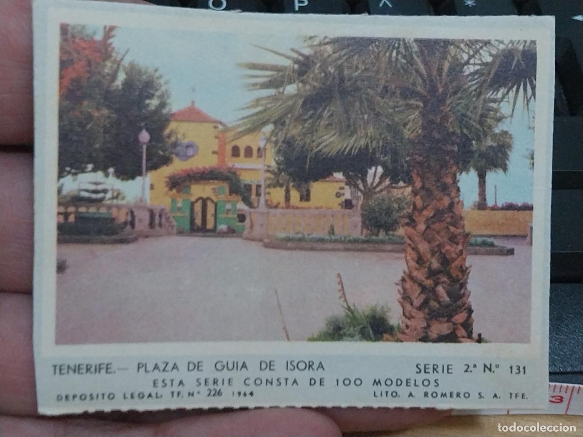 Coleccionismo cromos antiguos: PLAZA GUIA DE ISORA 1963 CROMO PROMO CIGARILLOS LITO A ROMERO 2 - 131 MIDE 7,5X6CMS