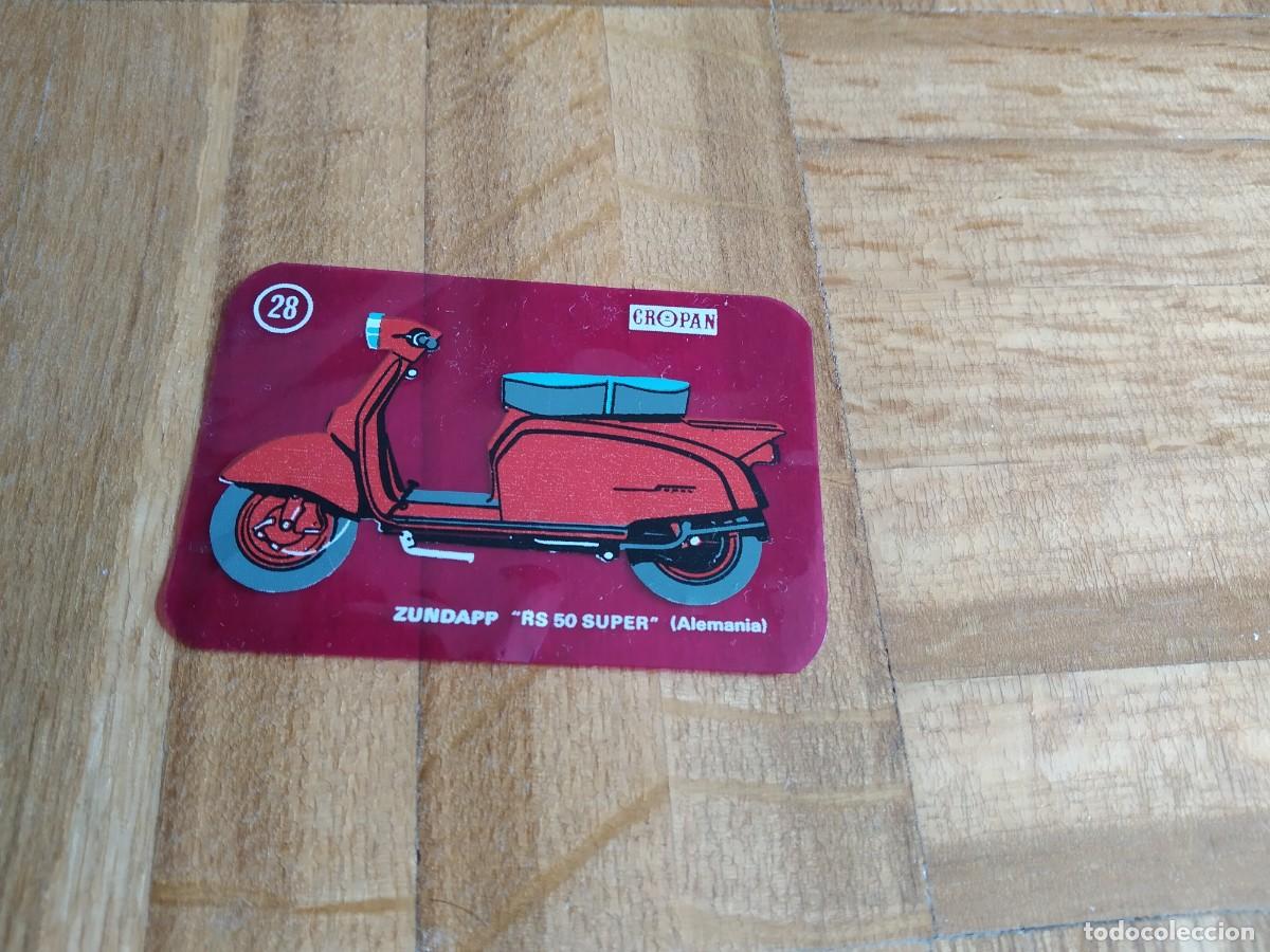 Coleccionismo Cromos antiguos: CROMO CROPAN N&ordm; 28 MOTO ZUNDAPP RS 50 SUPER ALEMANIA VER FOTOS