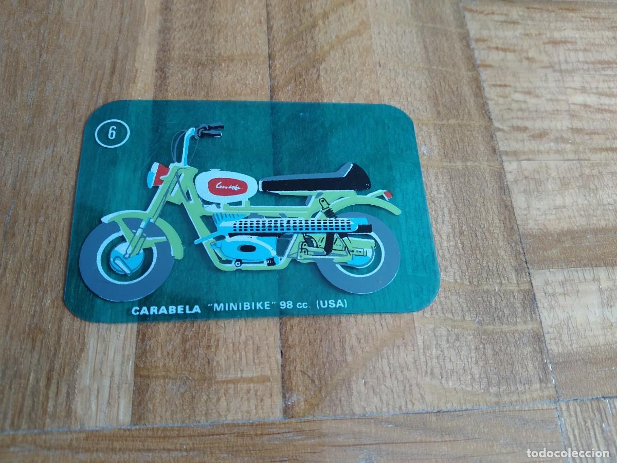 Coleccionismo Cromos antiguos: CROMO CROPAN N&ordm; 3 MOTO CARABELA MINIBIKE 98 CC USA VER FOTOS