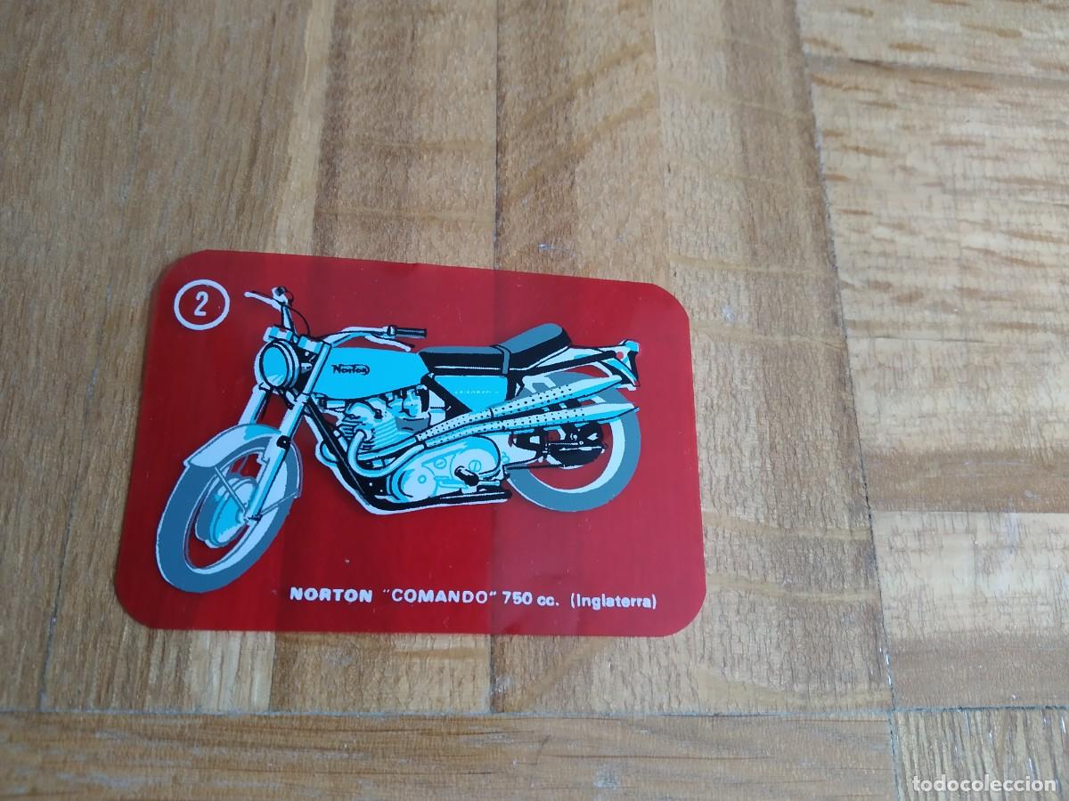 Coleccionismo Cromos antiguos: CROMO CROPAN N&ordm; 2 MOTO NORTON COMANDO 750 CC INGLATERRA VER FOTOS
