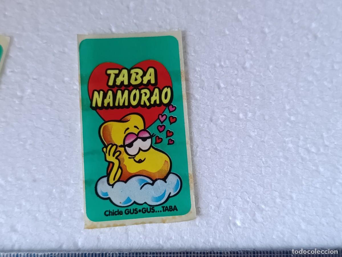 Colecionismo Cromos antigos: CROMO DE CHICLES GUS - GUS TABA NAMORAO