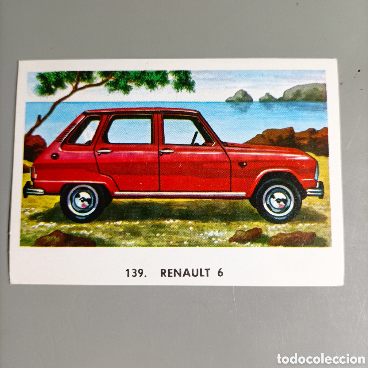 Coleccionismo Cromos antiguos: CROMO ALBUM AUTOM&Oacute;VILES. ED. MAGA 1972 - №139 RENAULT 6