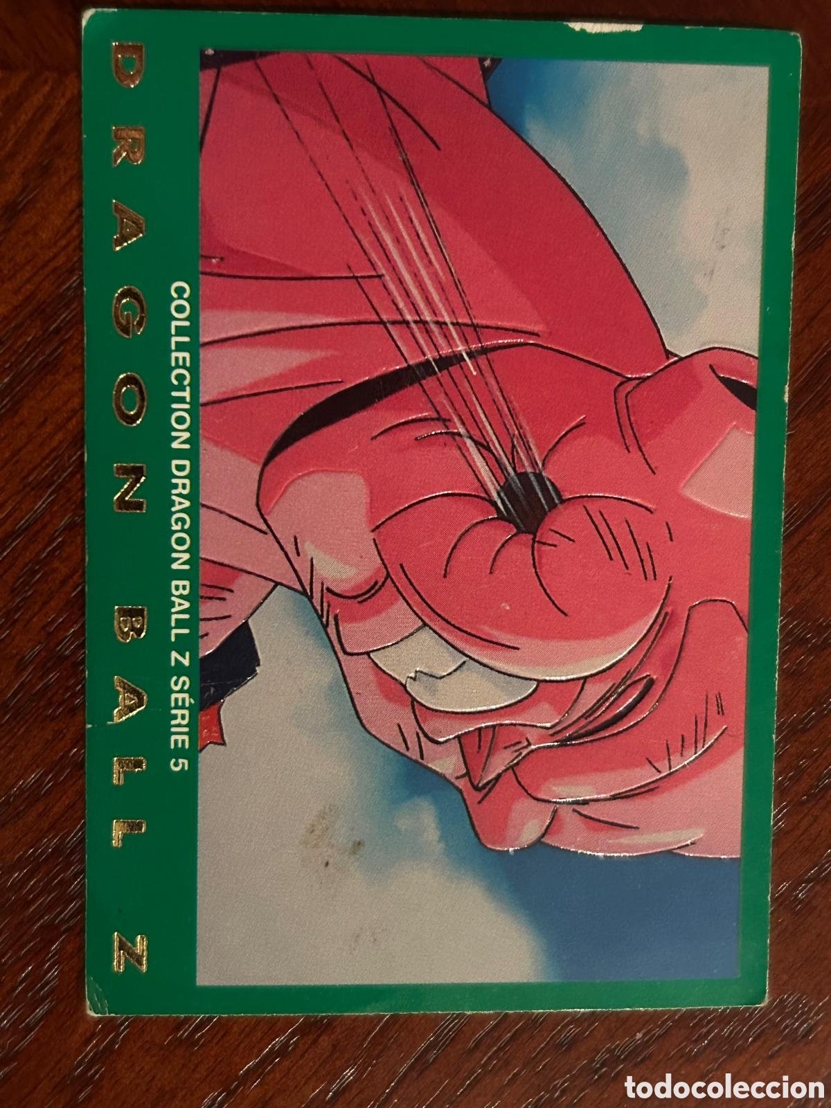 Collectable Antique Stickers: Cromos Drag&oacute;n ball z serie 5 verde