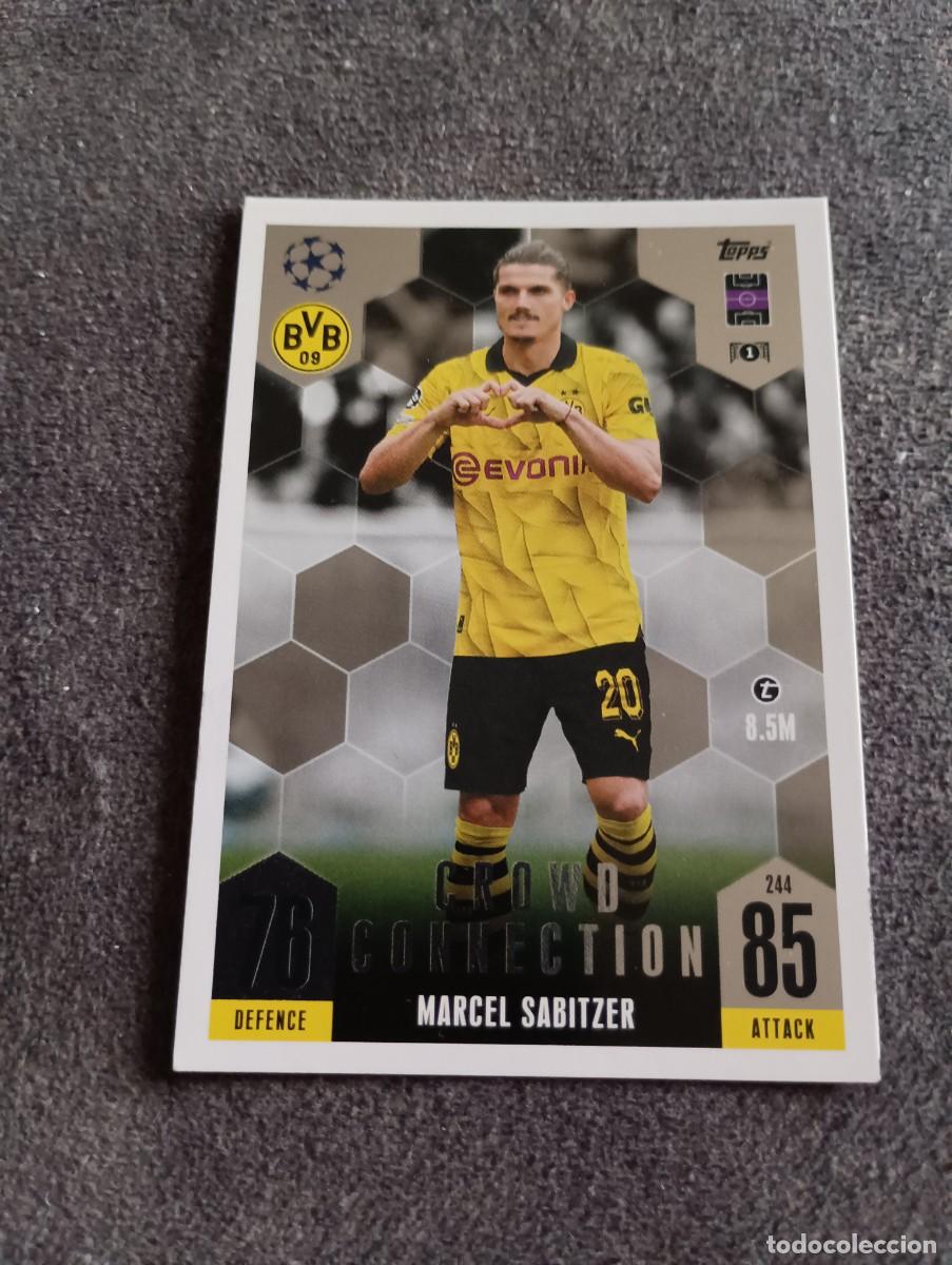 Coleccionismo cromos antiguos: MARCEL SABITZER MATCH ATTAX - Foto 1