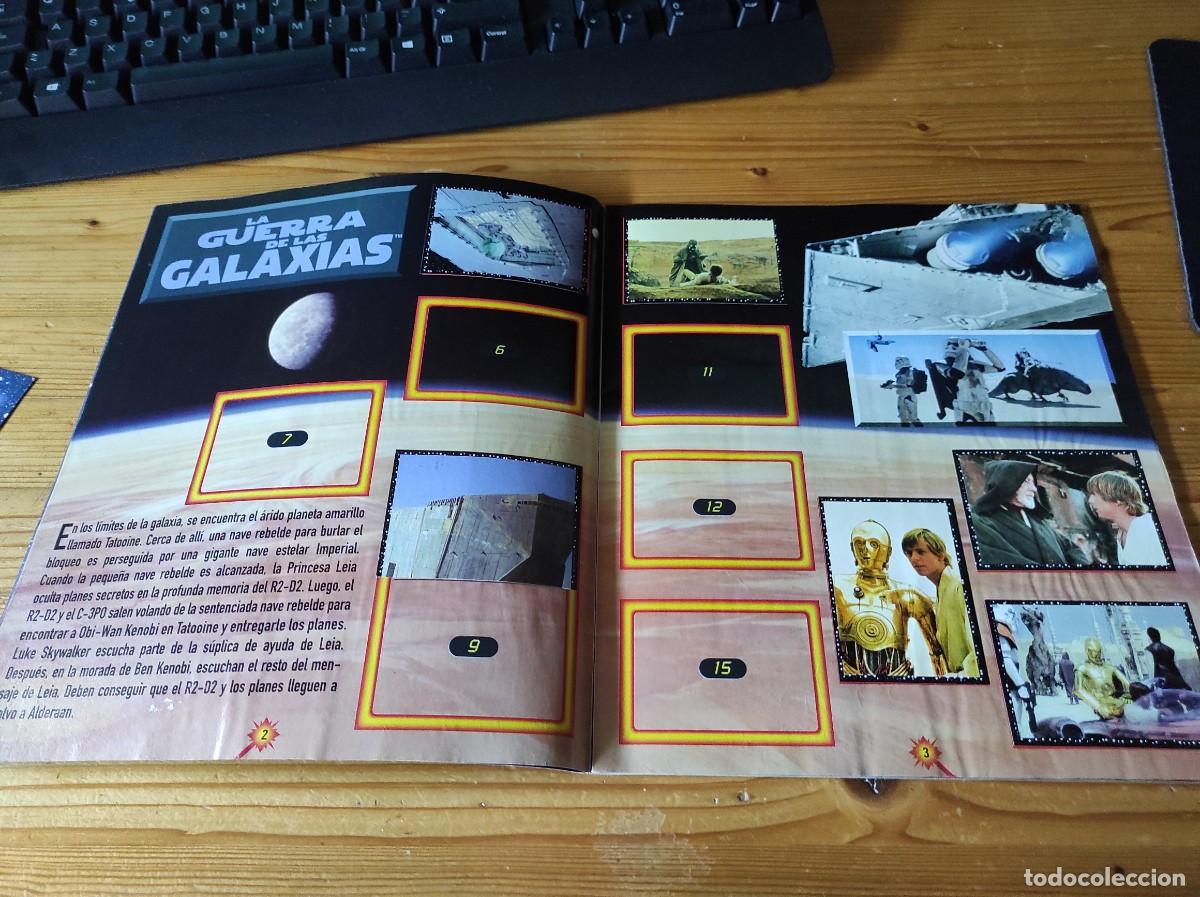 Coleccionismo cromos antiguos: Star Wars album Panini - Foto 2