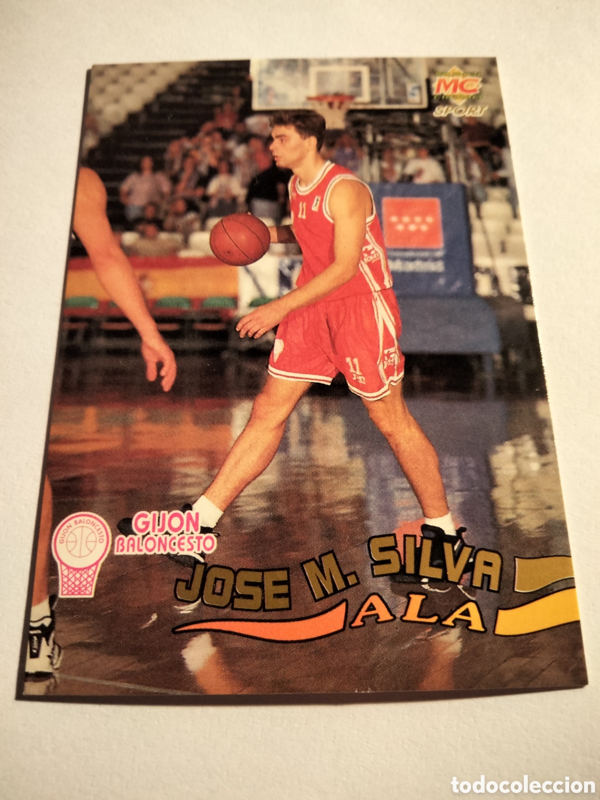 Coleccionismo cromos antiguos: JOSE MARIA SILVA # 180 GIJON BALONCESTO LIGA ACB 96 MUNDICROMO SPORT