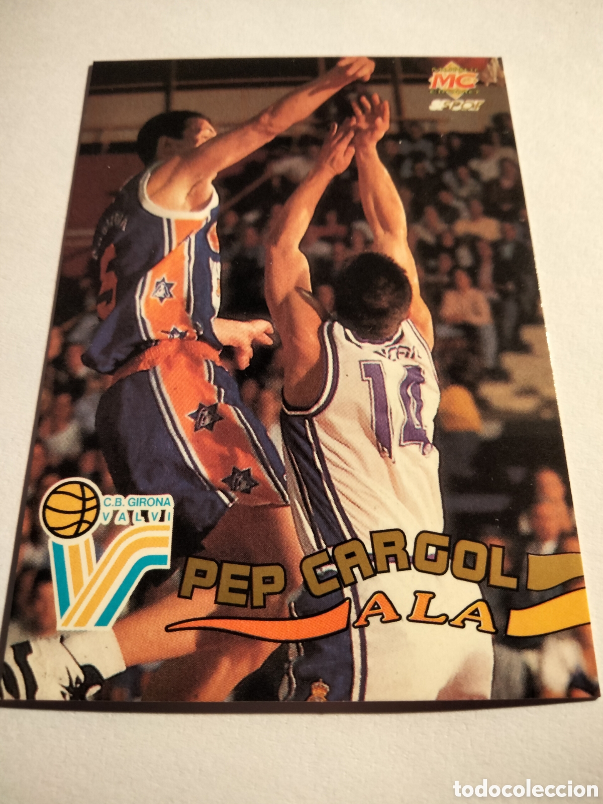 Colecionismo Cromos antigos: PEP CARGOL # 162 VALVI GIRONA LIGA ACB 96 MUNDICROMO SPORT