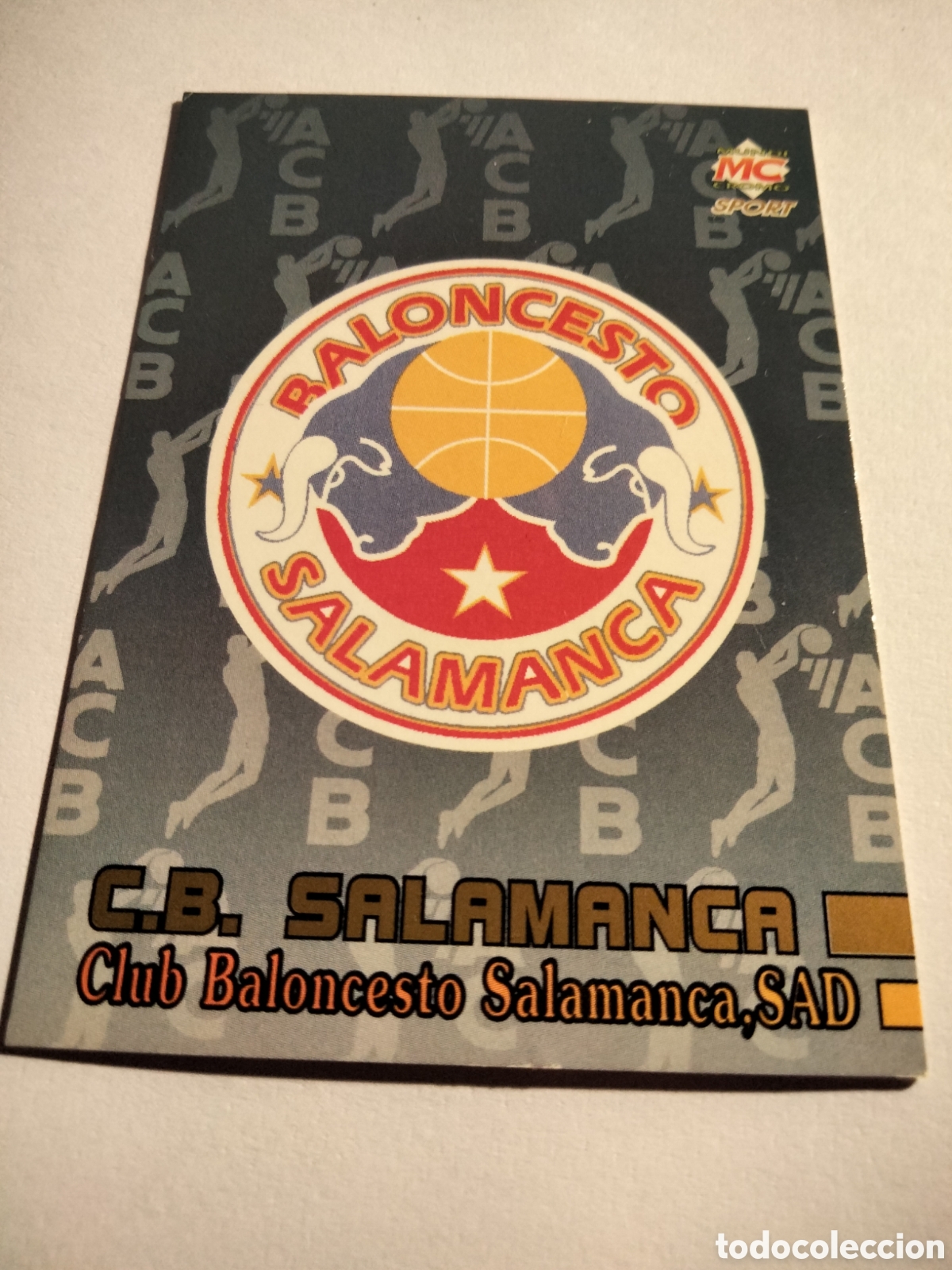 Sammeln alte Sammelbilder: ESCUDO # 150 CB. SALAMANCA LIGA ACB 96 MUNDICROMO SPORT