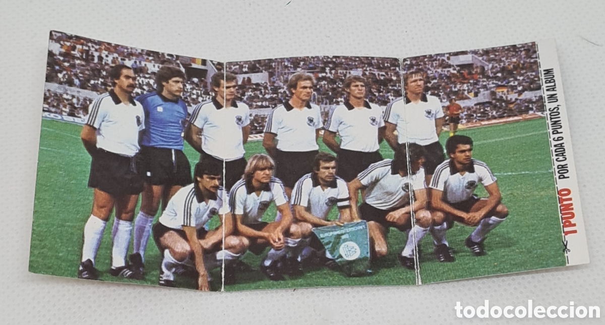 Coleccionismo cromos antiguos: CROMO HISTORIA DE LOS MUNDIALES PHOSKITOS N&ordm; 34 ALEMANIA SIN PEGAR Y CON PUNTO