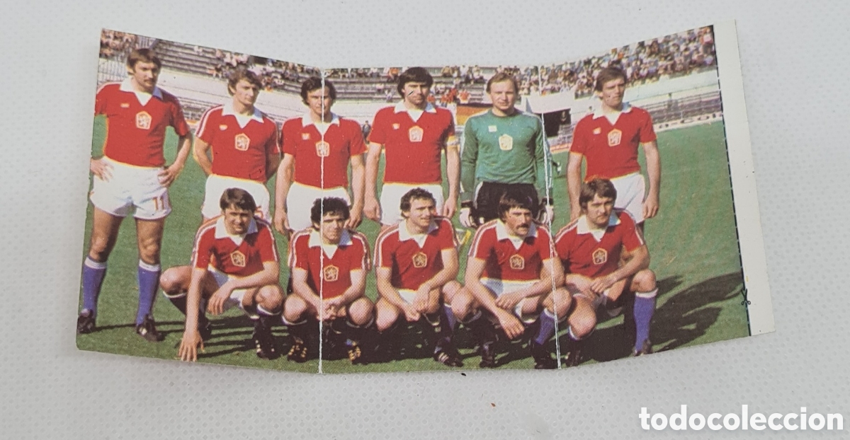 Coleccionismo cromos antiguos: CROMO HISTORIA DE LOS MUNDIALES PHOSKITOS N&ordm; 37 CHECOSLOVAQUIA SIN PEGAR Y CON PUNTO
