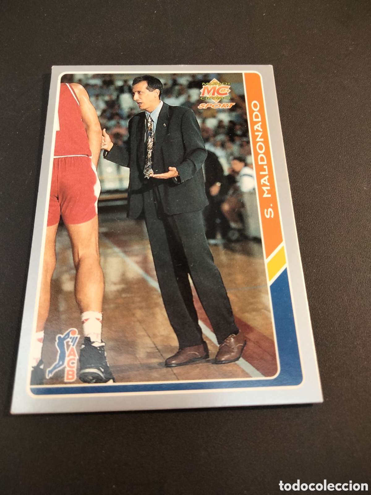 Colecionismo Cromos antigos: MALDONADO # 92 BASKET MANRESA ACB FICHAS DE LA LIGA 94/95 MUNDICROMO SPORT