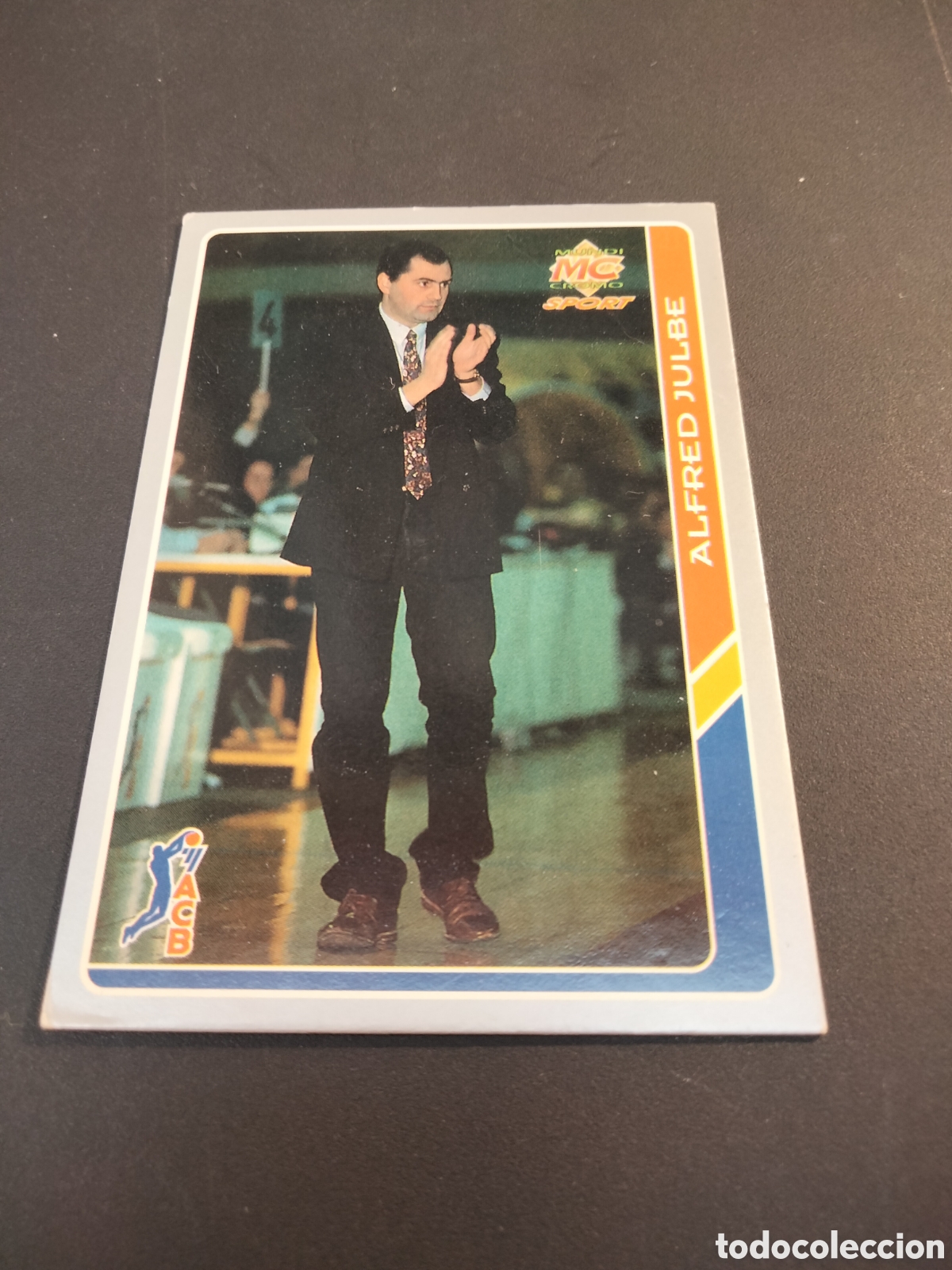 Collectionnisme Cartes &agrave; collectionner anciennes: ALFRED JULBE # 62 BALONCESTO ZARAGOZA ACB FICHAS DE LA LIGA 94/95 MUNDICROMO SPORT