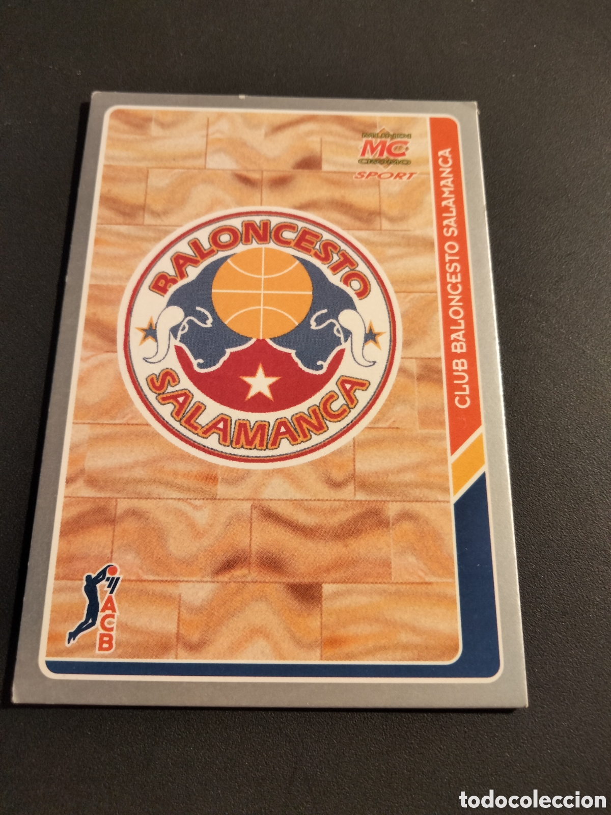 Colecionismo Cromos antigos: ESCUDO # 190 BALONCESTO SALAMANCA ACB FICHAS DE LA LIGA 94/95 MUNDICROMO SPORT