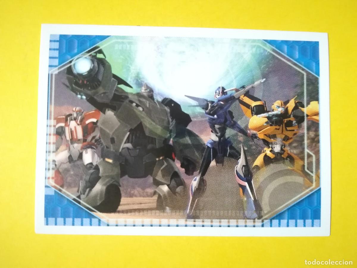 Coleccionismo cromos antiguos: Cromo Transformers Prime N&ordm; 60. Sin pegar. - Foto 1
