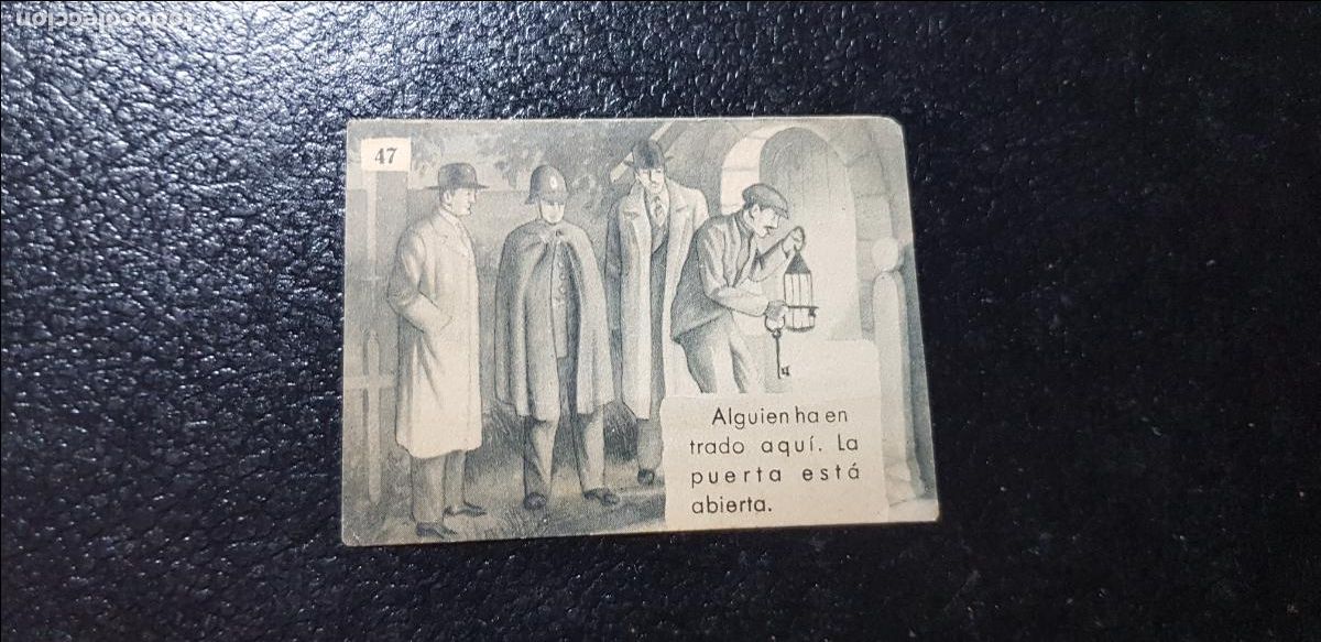 Coleccionismo Cromos antiguos: FRANKENSTEIN Y EL HOMBRE LOBO. EDITORIAL FHER. 1946 CROMO N&ordm; 47