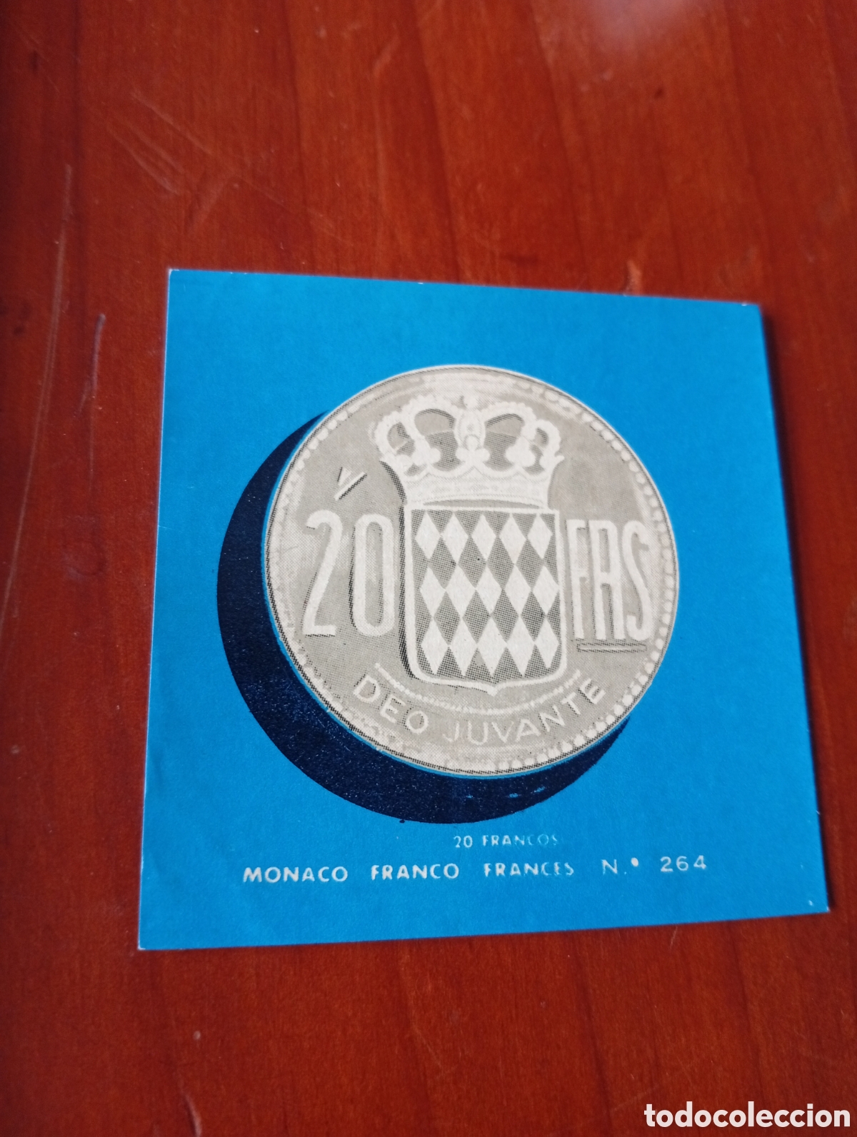 Coleccionismo cromos antiguos: CROMO ALBUM COLECCION UNIVERSAL, LIBRO DE BANDERAS, ESCUDOS, MONEDAS Y MAPAS - A&Ntilde;O 1962 N &ordm; 264