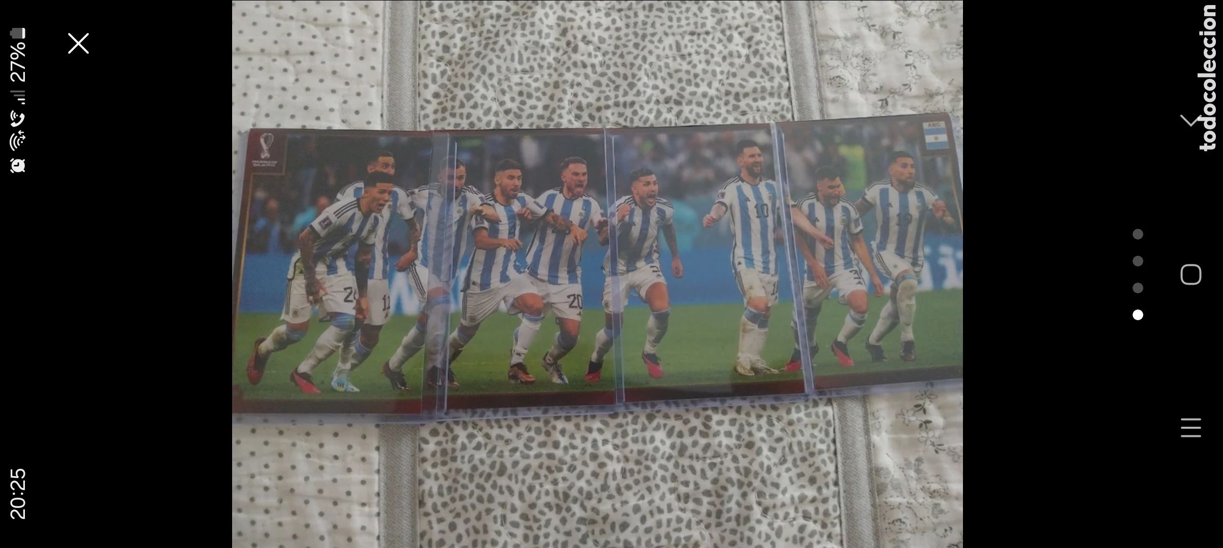 Coleccionismo Cromos antiguos: 30 cromos fifa world cup 2022 selecci&oacute;n argentina