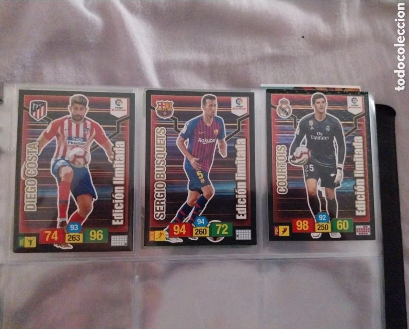 Collectable Antique Stickers: Cromos Edicion Limitada - Diego Costa, Busquets, C