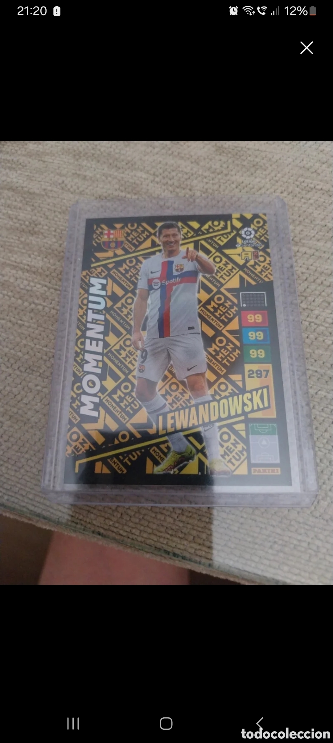 Collectable Antique Stickers: Cromo Lewandowski FC Barcelona 2022-2023