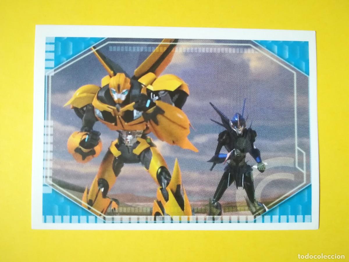Coleccionismo cromos antiguos: Cromo Transformers Prime N&ordm; 92. Sin pegar. - Foto 1