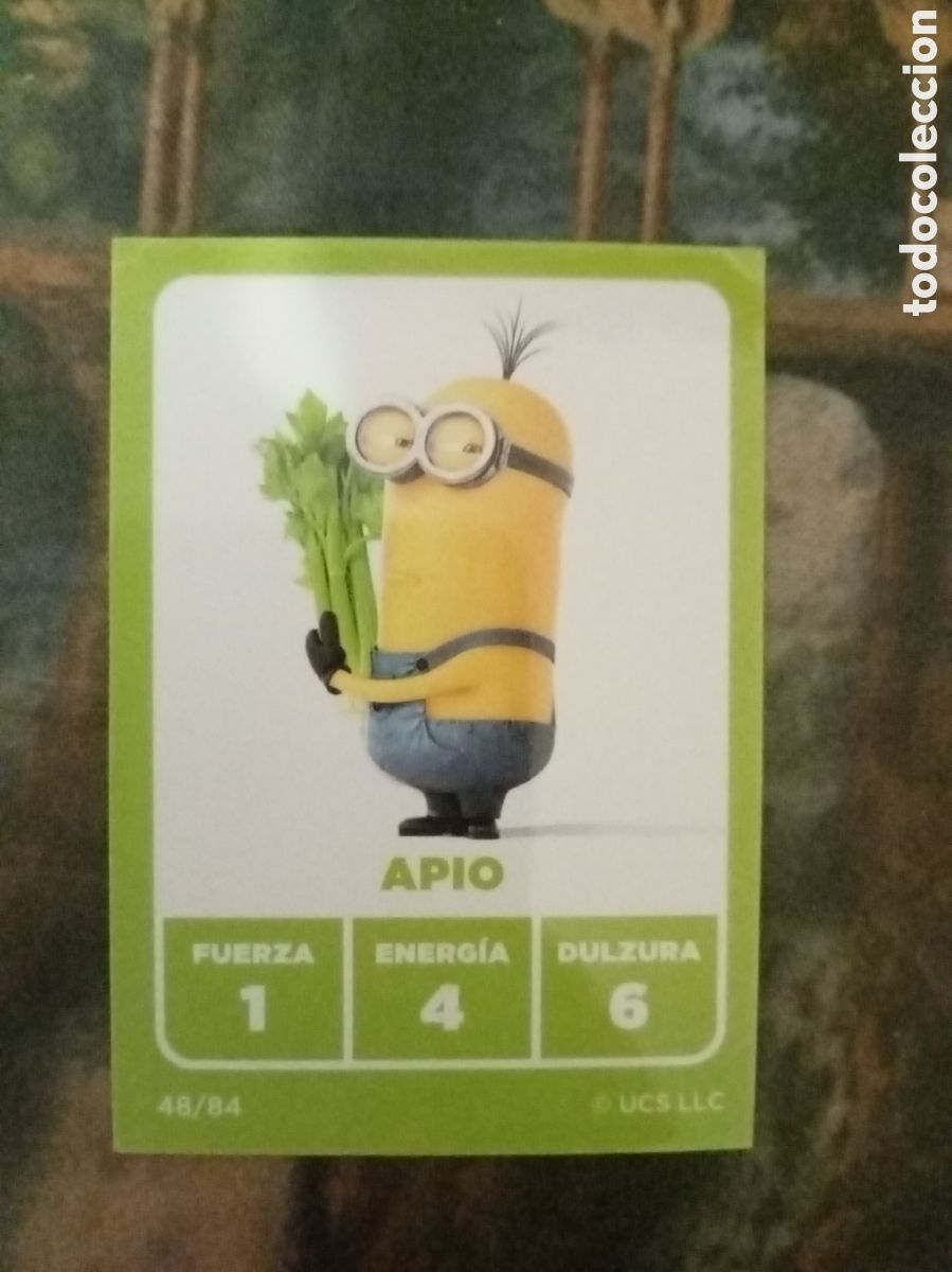 Collezionismo Figurine antiche: Carta N&ordm;48 LOS MINIONS