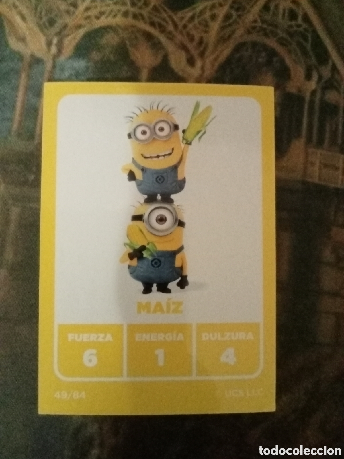Collectable Antique Stickers: Carta N&ordm;49 LOS MINIONS