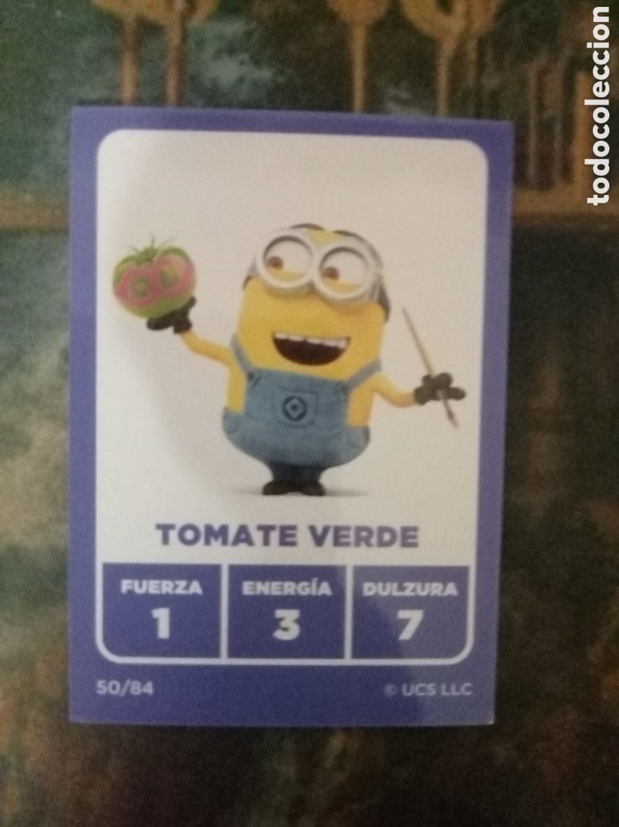 Collezionismo Figurine antiche: Carta N&ordm;50 LOS MINIONS