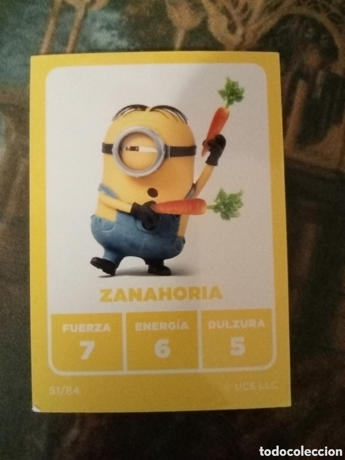 Collectable Antique Stickers: Carta N&ordm;51 LOS MINIONS
