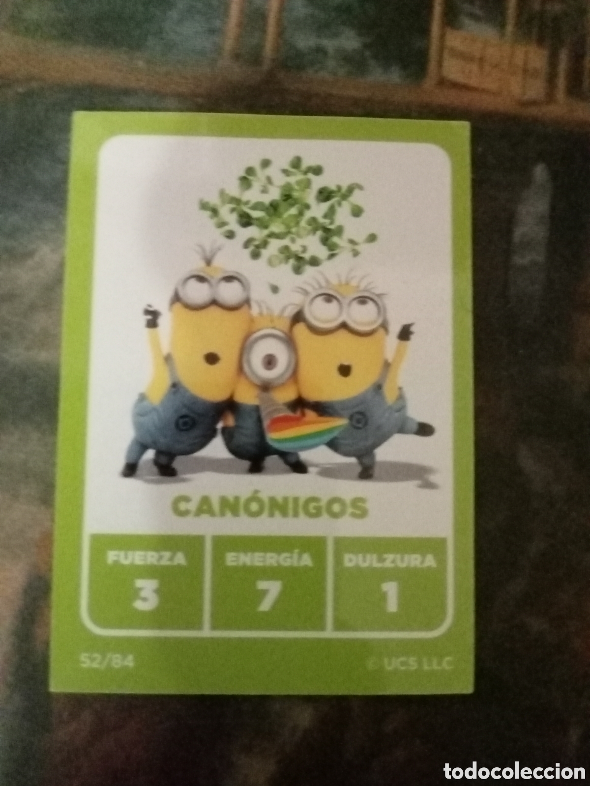 Collectable Antique Stickers: Carta N&ordm;52 LOS MINIONS