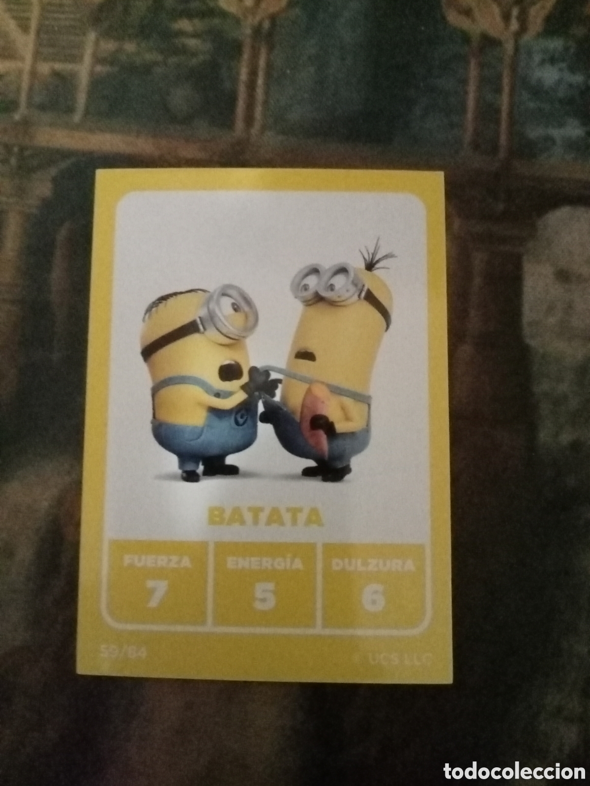 Collectable Antique Stickers: Carta N&ordm;59 LOS MINIONS