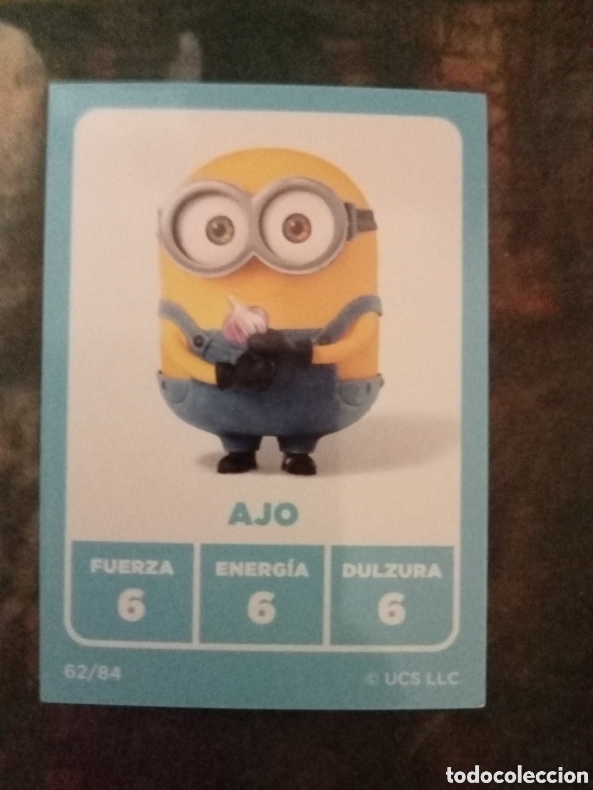 Colecionismo Cromos antigos: Carta N&ordm;62 LOS MINIONS