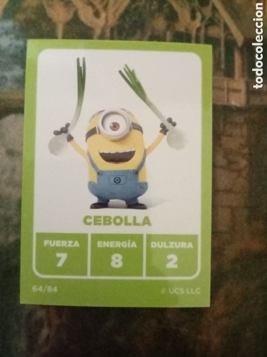 Collezionismo Figurine antiche: Carta N&ordm;64 LOS MINIONS
