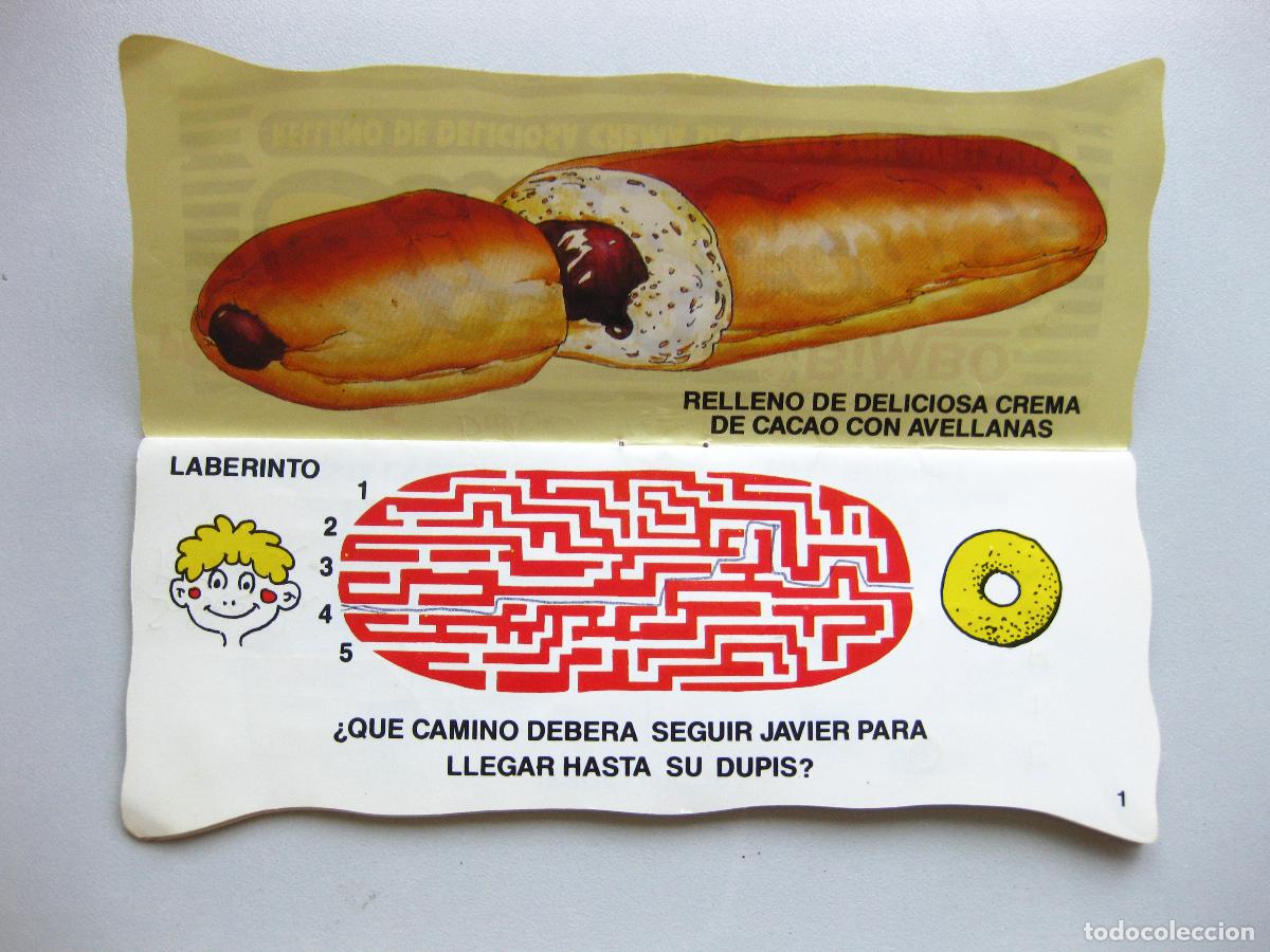 Coleccionismo cromos antiguos: PASATIEMPOS DE BIMBOCAO. BIMBO - Foto 3