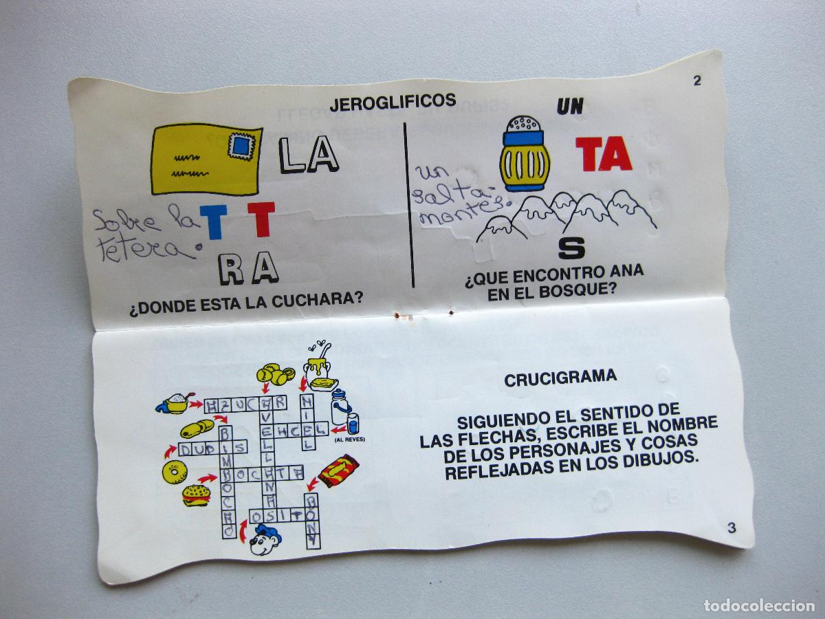 Coleccionismo cromos antiguos: PASATIEMPOS DE BIMBOCAO. BIMBO - Foto 4