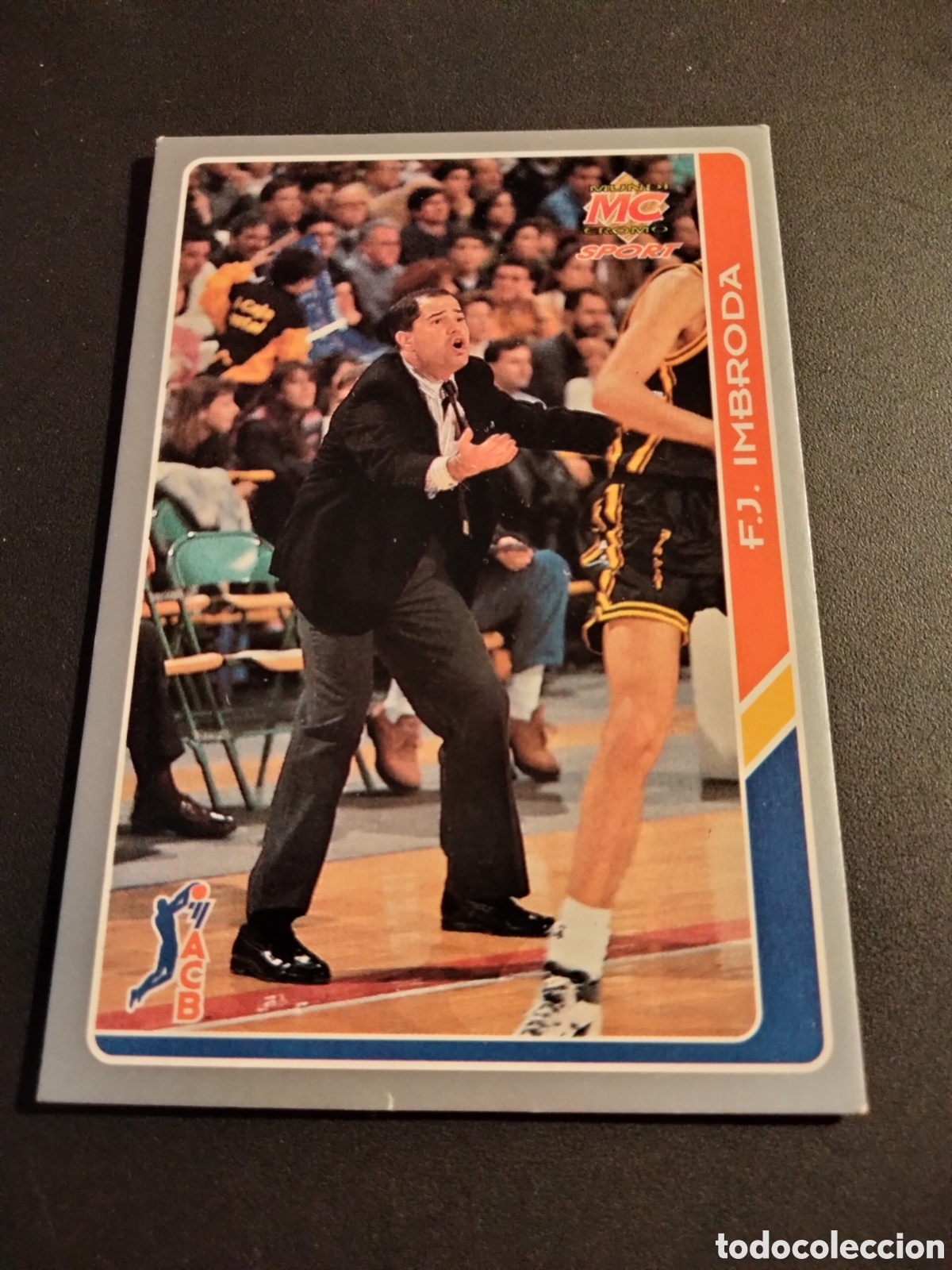 Colecionismo Cromos antigos: IMBRODA # 119 BALONCESTO MALAGA ACB FICHAS DE LA LIGA 94/95 MUNDICROMO SPORT