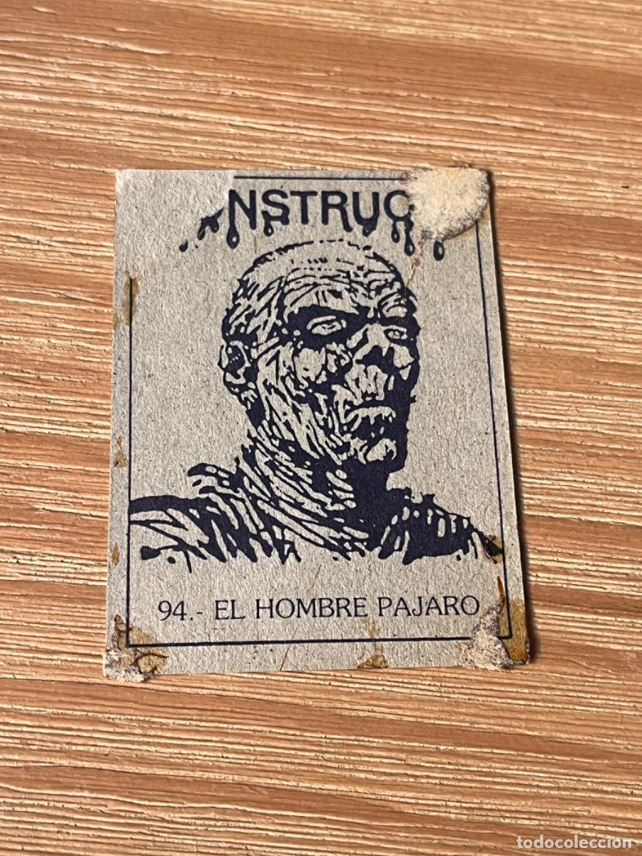 Coleccionismo cromos antiguos: 4. CROMO MONSTRUOS DESPEGADO N 94 - Foto 2