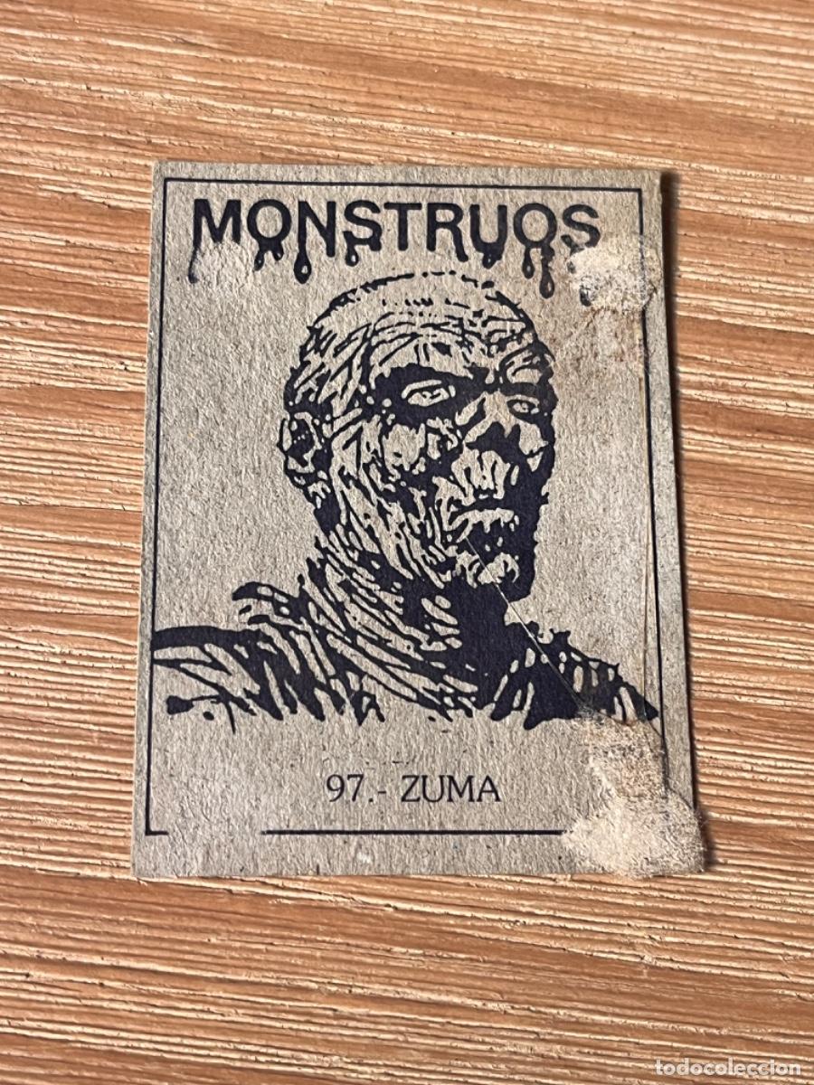 Coleccionismo cromos antiguos: 4. CROMO MONSTRUOS DESPEGADO N 97 - Foto 2