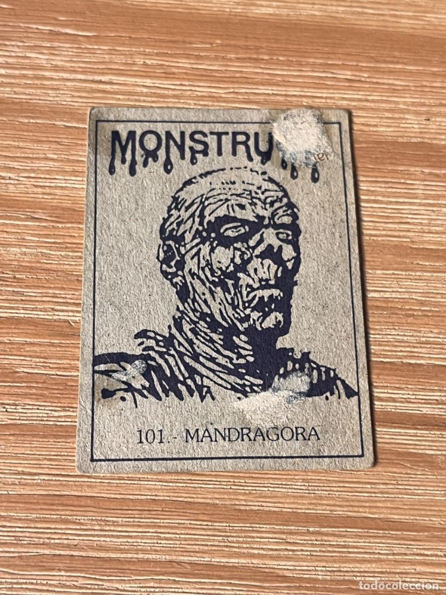 Coleccionismo cromos antiguos: 4. CROMO MONSTRUOS DESPEGADO N 101 - Foto 2