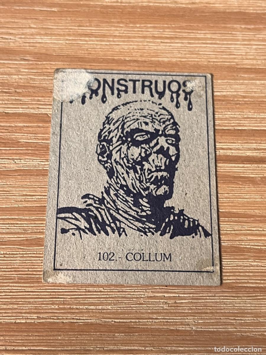 Coleccionismo cromos antiguos: 4. CROMO MONSTRUOS DESPEGADO N 102 - Foto 2