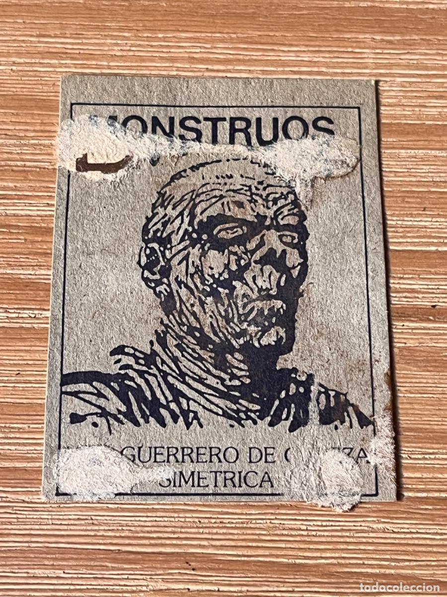 Coleccionismo cromos antiguos: 4. CROMO MONSTRUOS DESPEGADO N 115 - Foto 2