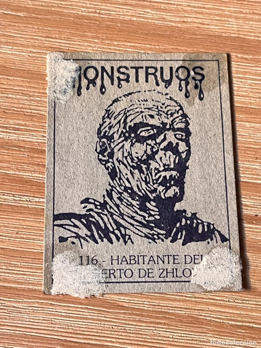 Coleccionismo cromos antiguos: 4. CROMO MONSTRUOS DESPEGADO N 116 - Foto 2
