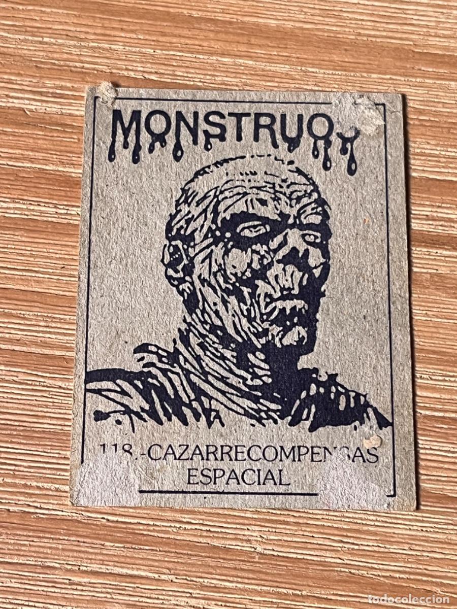 Coleccionismo cromos antiguos: 4. CROMO MONSTRUOS DESPEGADO N 118 - Foto 2