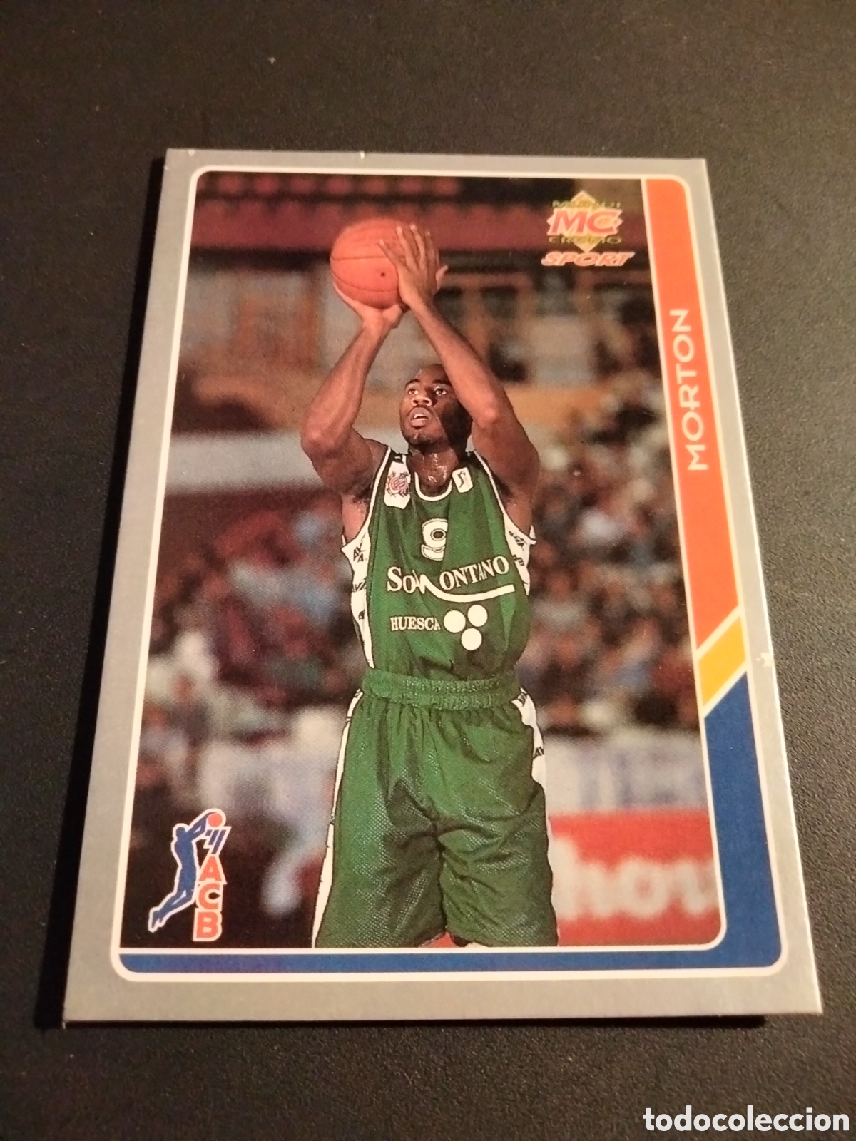 Sammeln alte Sammelbilder: MORTON # 185 RECREATIVAS HUESCA ACB FICHAS DE LA LIGA 94/95 MUNDICROMO SPORT