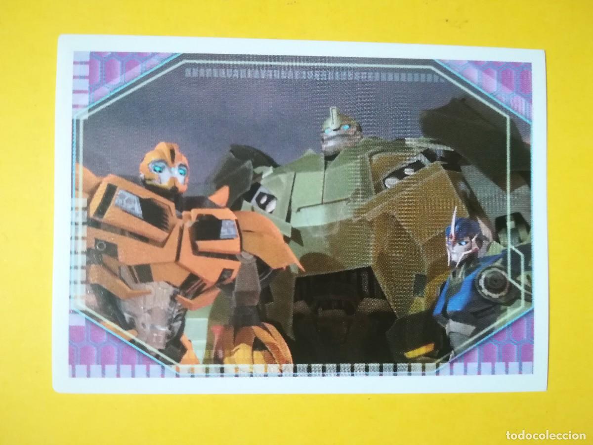 Coleccionismo cromos antiguos: Cromo Transformers Prime N&ordm; 102. Sin pegar. - Foto 1