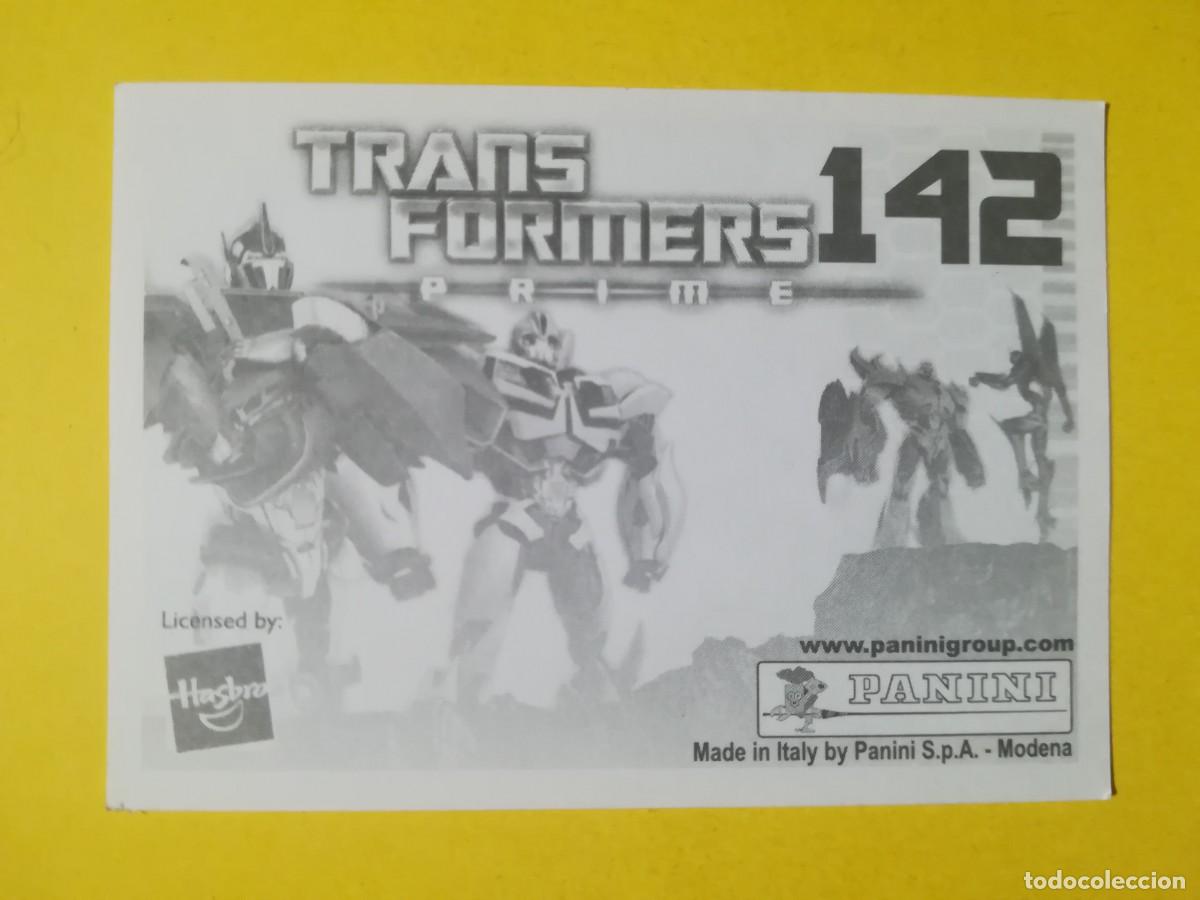 Coleccionismo cromos antiguos: Cromo Transformers Prime N&ordm; 142. Sin pegar. - Foto 2