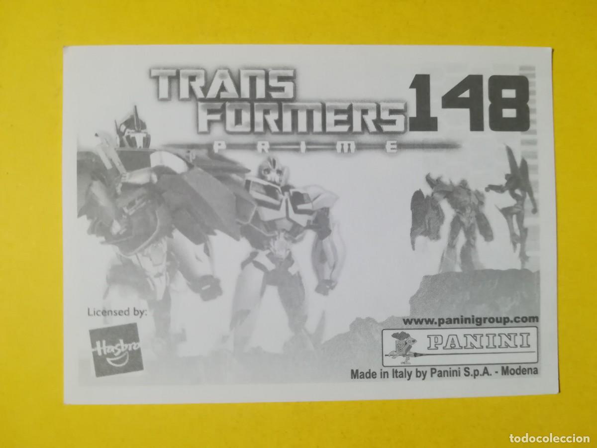 Coleccionismo cromos antiguos: Cromo Transformers Prime N&ordm; 148. Sin pegar. - Foto 2