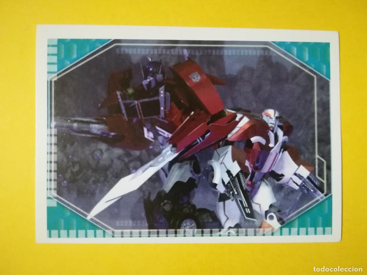 Coleccionismo cromos antiguos: Cromo Transformers Prime N&ordm; 158. Sin pegar. - Foto 1
