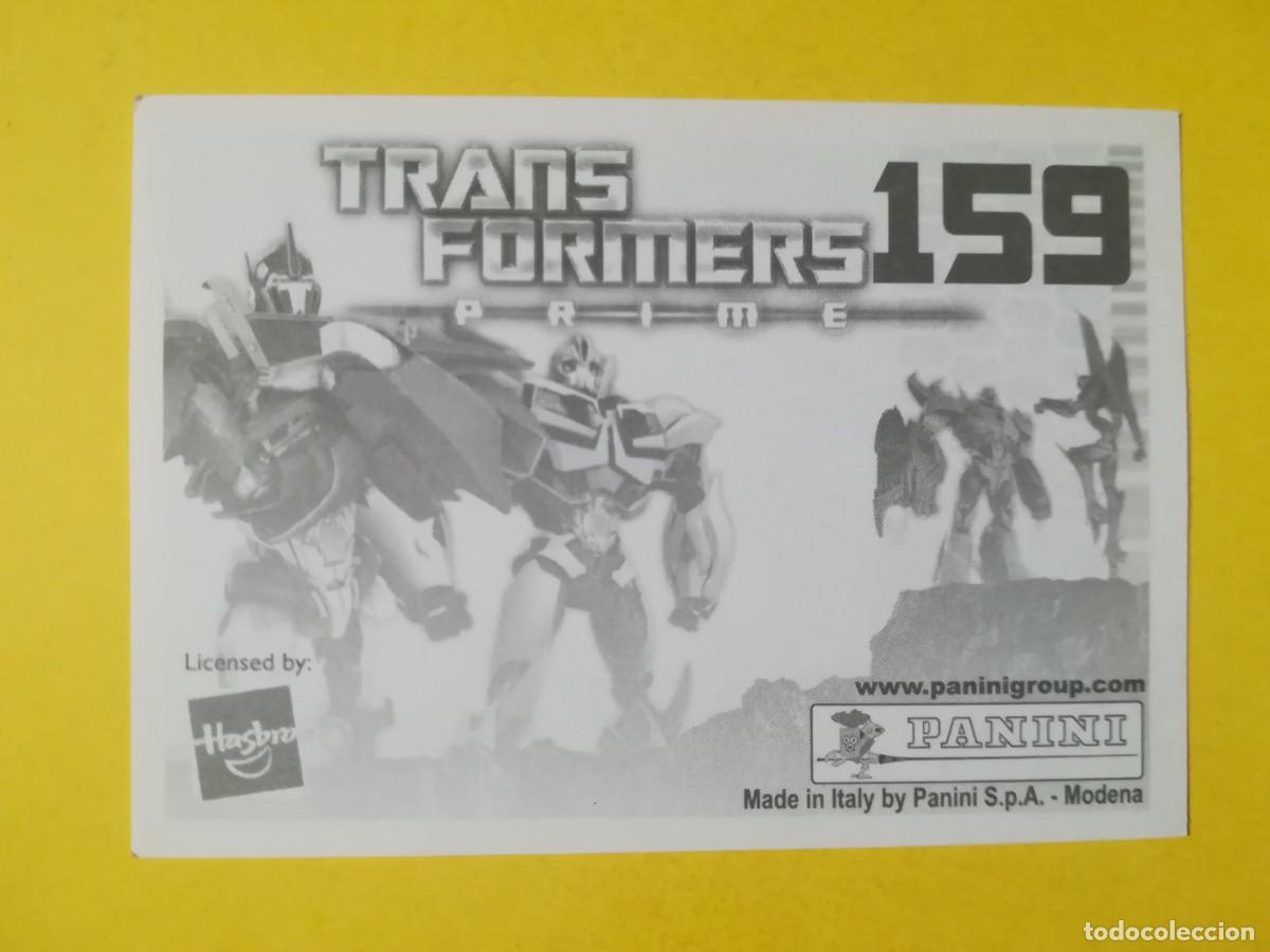 Coleccionismo cromos antiguos: Cromo Transformers Prime N&ordm; 159. Sin pegar. - Foto 2