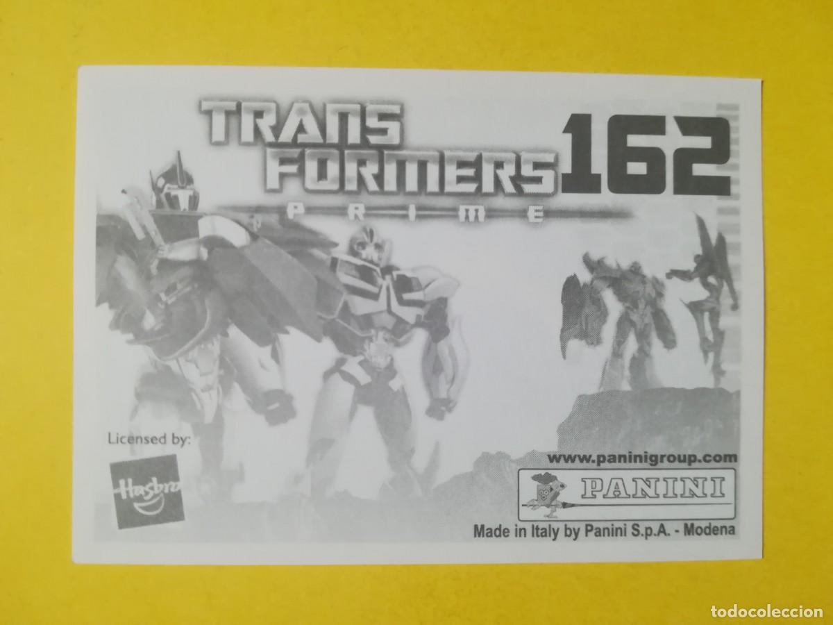 Coleccionismo cromos antiguos: Cromo Transformers Prime N&ordm; 162. Sin pegar. - Foto 2