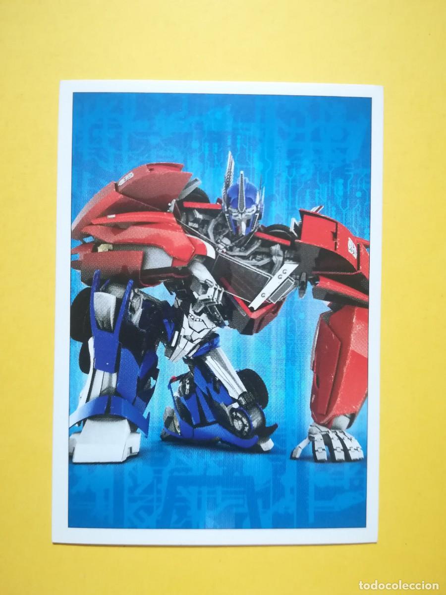 Coleccionismo cromos antiguos: Cromo Transformers Prime X6. Sin pegar. - Foto 1